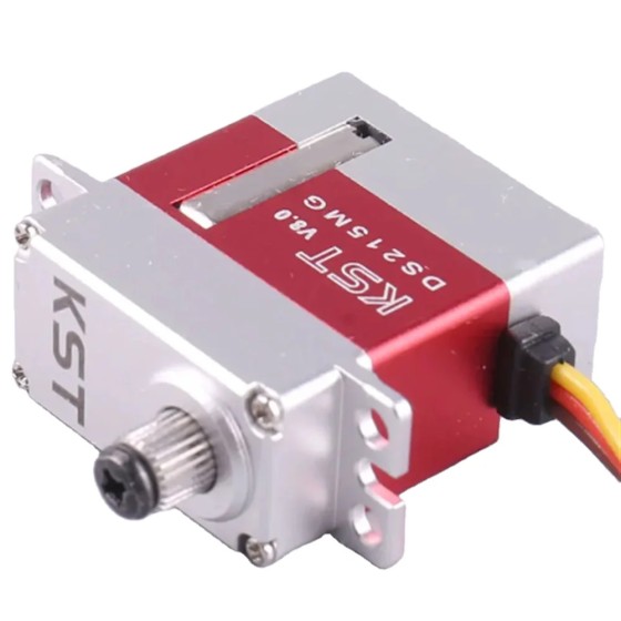 All'ingrosso KST DS215MG V8.0 interamente in metallo cave Swashplate è adatto per elicotteri telecomandati e giocattoli Drone